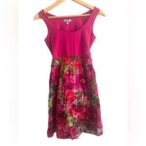Delia’s Pink Sleeveless Scoop Neck Midi Sundress
